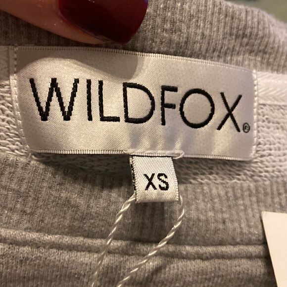 Wildfox NWT Sz XS Wanted And Wild fringe sweatshirt - Picture 5 of 6